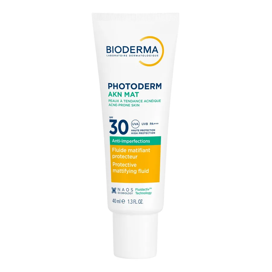 Photoderm AKN Mat SPF 30 matējošs saules aizsargfluīds ar augstu aizsardzību kombinētai vai taukainai ādai