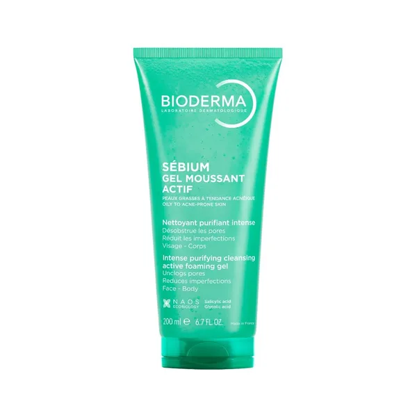Sebium Gel Moussant Actif aktīvais putojošais gels